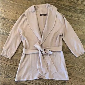 The Limited size S tie front Sweater